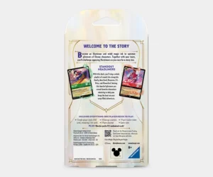 Disney Lorcana Fabled Starter Deck Goof Troop Achterkant Disney Lorcana Fabled Starter Deck Powerline en Max