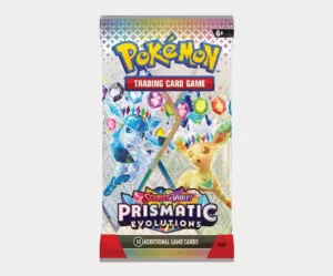 Prismatic-Evolutions-Booster-Pack-Glaceon Leafeon Prismatic Evolutions Booster Pack