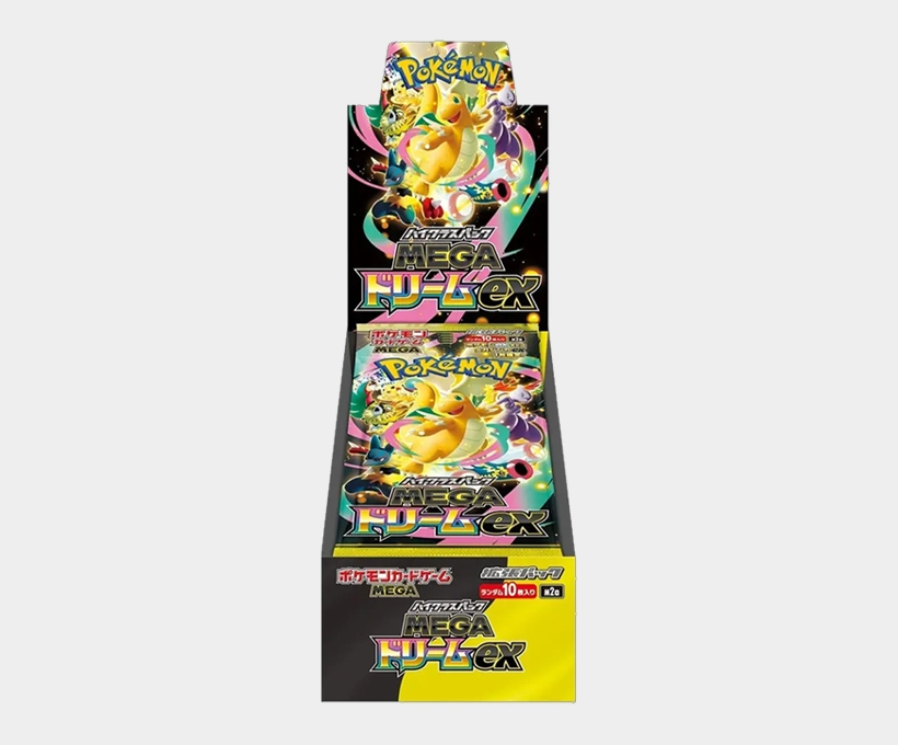 MEGAドリームex 4BOX Pokémon Mega Dream EX Booster Box – PackBase