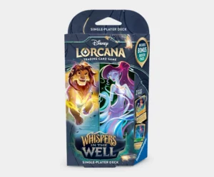Disney Lorcana Wispers In The Well Starter Deck Simba & Megara