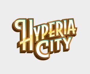 Hyperia-City-Cat-Logo Disney Lorcana Hyperia City Booster Box
